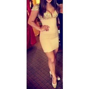 Sherri Hill bandage cocktail dress